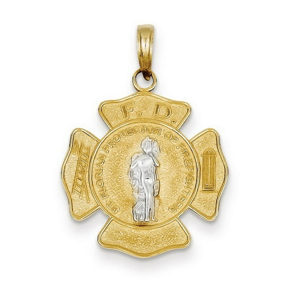 Bonyak Jewelry 18 Inch Rhodium Plated Necklace w/ 6mm Yellow November Birth Month Stone Beads and Saint John Paul II Charm Bonyak Jewelry 18 Inch Rhodium Plated Necklace w/ 6mm Yellow November Birth Month Stone Beads and Saint John Paul II Charm